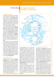 Le regioni polari: Artide e Antartide