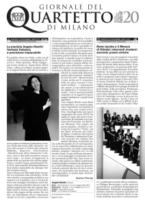 Il Giornale del Quartetto n. 20, dicembre 2005 – febbraio 2006
