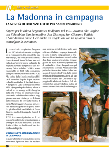La Madonna in campagna (la novità di Lorenzo Lotto)