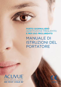 manuale di istruzioni del portatore