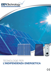 tecnologie per l`indipendenza energetica