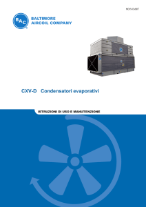 CXV-D Condensatori evaporativi