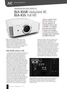 DLA-X55R: risoluzione 4K DLA