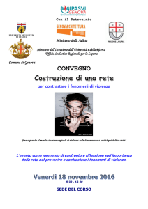 Programma 18 novembre - Università degli studi di Genova