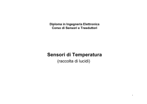 Sensori di Temperatura