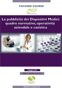 La pubblicità dei Dispositivi Medici: quadro normativo