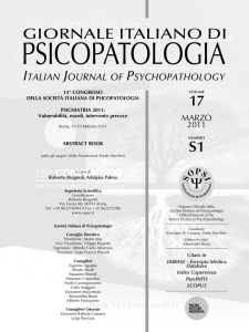 abstract book sopsi - Journal of Psychopathology