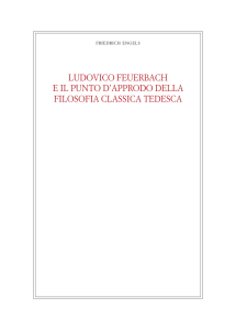 ludovico feuerbach e il punto d`approdo della filosofia