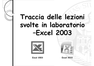 Excel 2010 - Marika Vezzoli