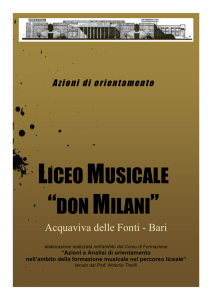 presentazione liceo musicale