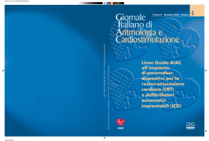 Cardiostimolazione Italiano di Giornale Aritmologia e