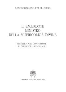 Sussidio per Confessori - Pontificia Università della Santa Croce