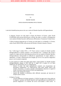 protocollo d`intesa - USR Toscana