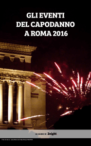 GLI EVENTI DEL CAPODANNO A ROMA 2016