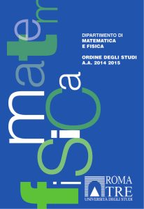 Matematica e Fisica