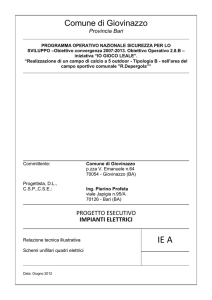 IE.A Relazione Impianti Elettrici