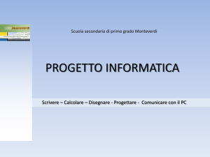 progetto informatica - Istituto Comprensivo Piazza Sicilia