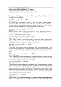 informazione ed editoria parte speciale