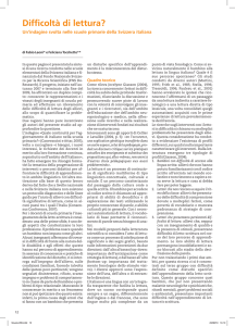 Difficoltà di lettura? - Repubblica e Cantone Ticino