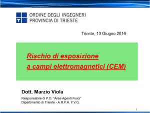 campi elettrici - Ordine degli Ingegneri di Trieste