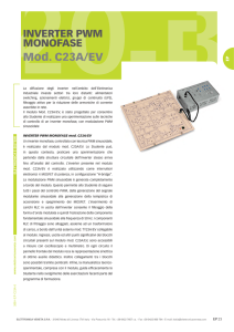 Mod. C23A/EV - Elettronica Veneta