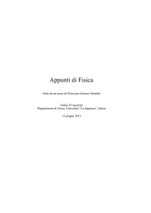 Appunti di Fisica