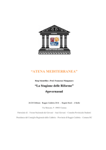 atena mediterranea - Università degli Studi Mediterranea