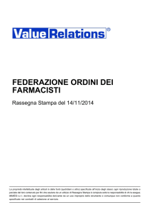 federazione ordini dei farmacisti