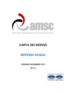 AMSC S.p.A. | AMSC Azienda Multiservizi Comunali S.p.A.