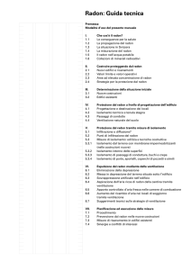 Radon: Guida tecnica - Repubblica e Cantone Ticino