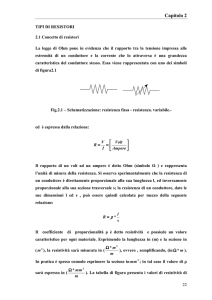 introduzione ai resistori