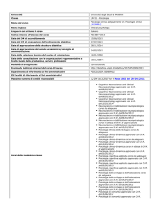 Università Università degli Studi di PADOVA Classe LM