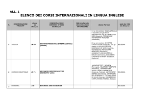 Corsi in inglese