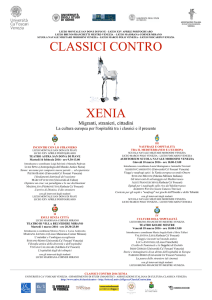 classici contro xenia - Associazione Italiana di Cultura Classica