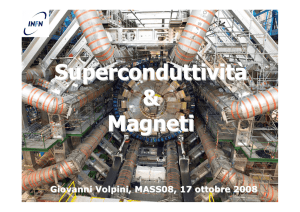 Superconduttività e Magneti
