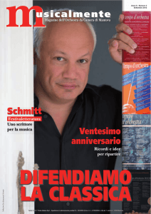 2012 | Anno 8 | numero 2 - Orchestra da Camera di Mantova