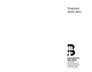 Brochure stagione 2010 – 2011