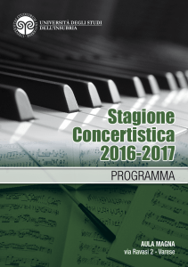 Programma completo A.A. 2016-2017