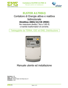 ELSTER A1700i® - contatori statici di energia