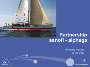 Sanofi-Alphega - Alleanza Salute Italia
