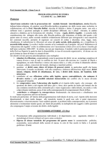 Liceo Scientifico “V. Volterra” di Ciampino a.s. 2009