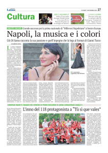 Napoli, la musica e i colori