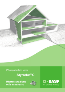Styrodur C - XPS - Ristrutturazione e risanamento