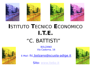 presente - "Cesare Battisti" – Bolzano