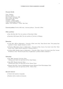 english - Dipartimento di Matematica