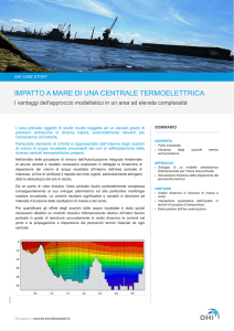 Impatto a mare di una centrale termoelettrica