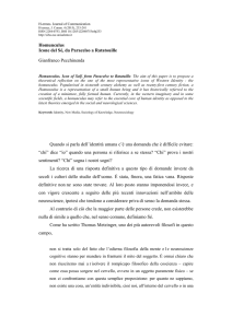 Homunculus Icone del Sé, da Paracelso a Ratatouille Gianfranco