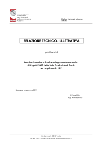 DEF - Relazione Tecnico-illustrativa