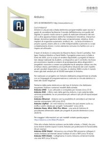 Scarica il Pdf del tutorial di Arduino base elettronica