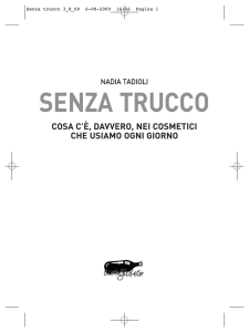 Senza trucco - Stampa alternativa